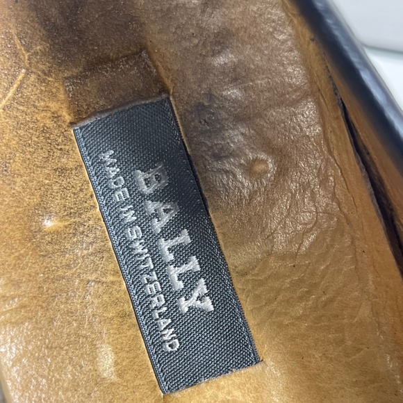 Bally Parawet Brown Leather Loafer Slip On Dress Shoes Men's Size 9.5 D - Picture 8 of 12